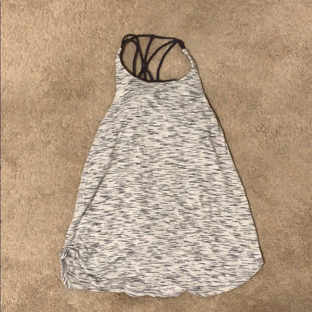 lululemon athletica Gray Tank Top